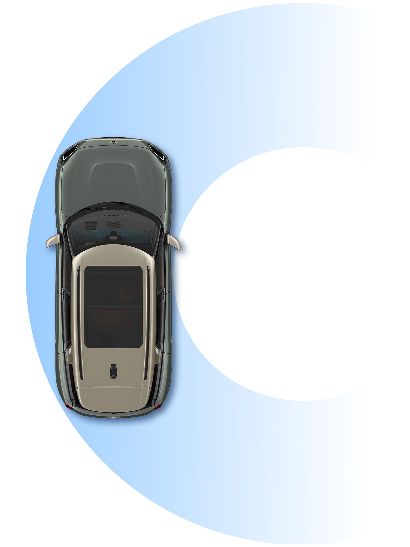 All-electric MINI Countryman – dimensions – turning circle